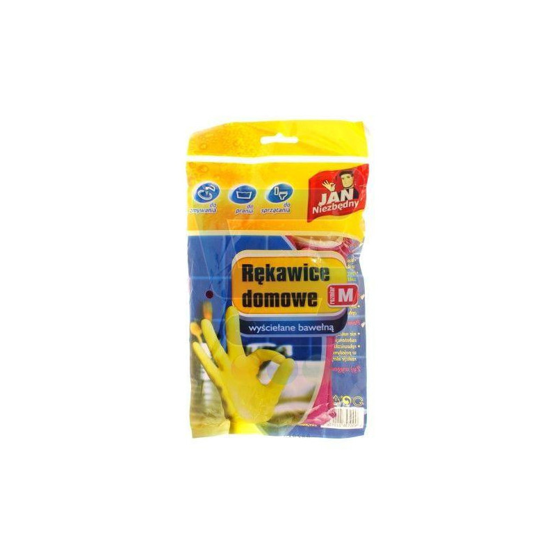 Rękawice sanitarne M, domowe Jan Niezbędny