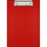 Deska z klipem Clipboard A5 czerwona KH-00-04 BIURFOL
