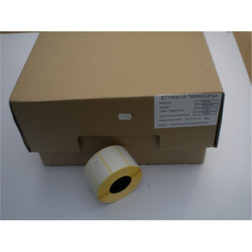 Etyk. term. 50/30-40 a'1000 - karton 50 rolek