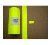 Metka MHK 1 22x12 żółta  (100 rolek)
