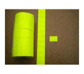 Metka MHK 2 23x16 żółta  (100 rolek)