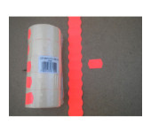 Metka PRIX 25x16 czerwona  (100 rolek)