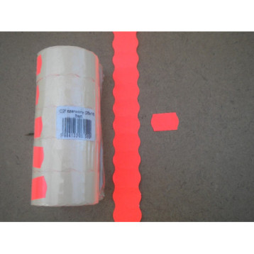 Metka PRIX 25x16 czerwona (100 rolek) Metka PRIX 25x16 czerwona (100 rolek)