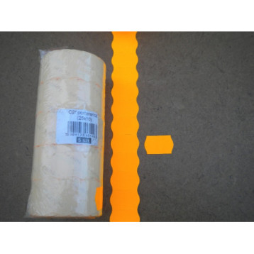 Metka PRIX 25x16 pomarańczowa (100 rolek) Metka PRIX 25x16 pomarańczowa (100 rolek)