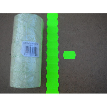 Metka PRIX 25x16 zielona (100 rolek) Metka PRIX 25x16 zielona (100 rolek)