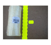Metka PRIX 25x16 żółta  (100 rolek)
