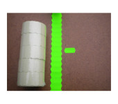 Metka uniwersalna 26x12 zielona  (100 rolek)