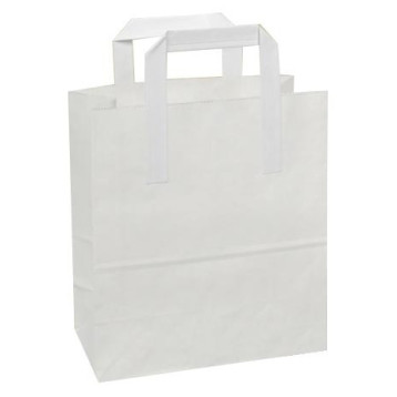 Torba KRAFT 2 BIAŁA  (50 sztuk)