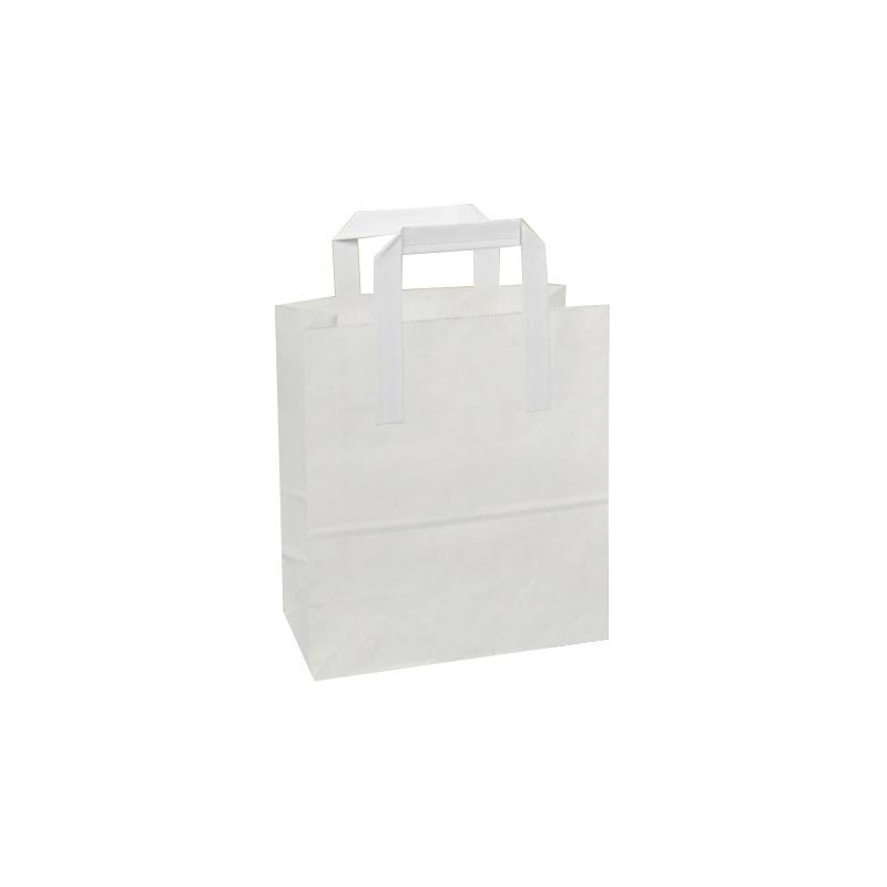 Torba KRAFT 4 biała  (50 sztuk)