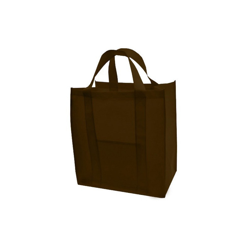 Torba GreenBag GŁADKA ciemno brązowa  (25 sztuk)