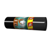 Worki 240l SuperMocne'10 JN czarne  (1 rolka)