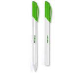 Długopis FLEXI trio ANTIBATERIAL 1mm niebieski zabija 99% bakterii TT 8105 PENMATE