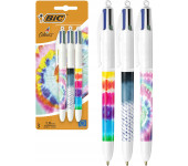 Długopis 4 COLOURS ( 3 sztuki ) mix obudów 503772 BIC