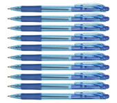 Długopis pstrykany WOW BK417 niebieski (10sztuk) PENTEL