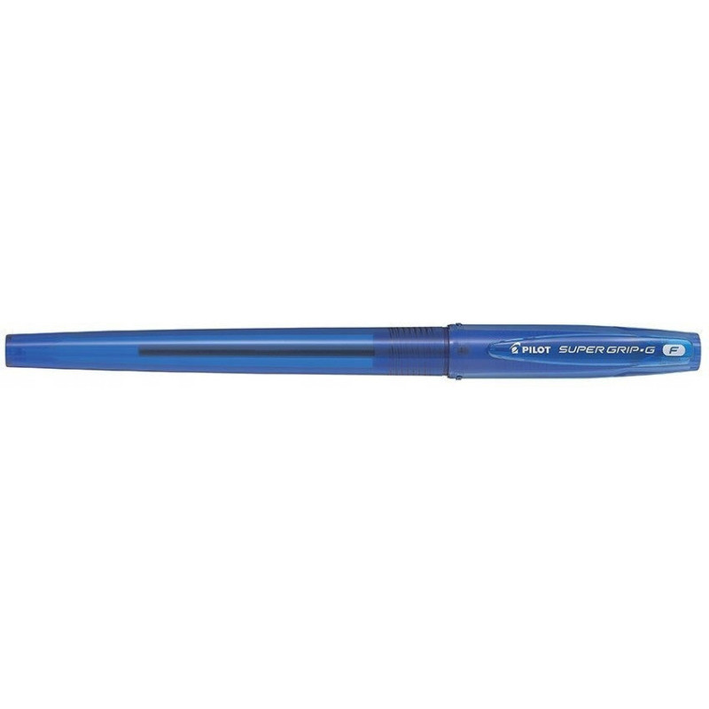 Długopis olejowy ze skuwką PILOT SUPER GRIP niebieski BPS-GG-F-L