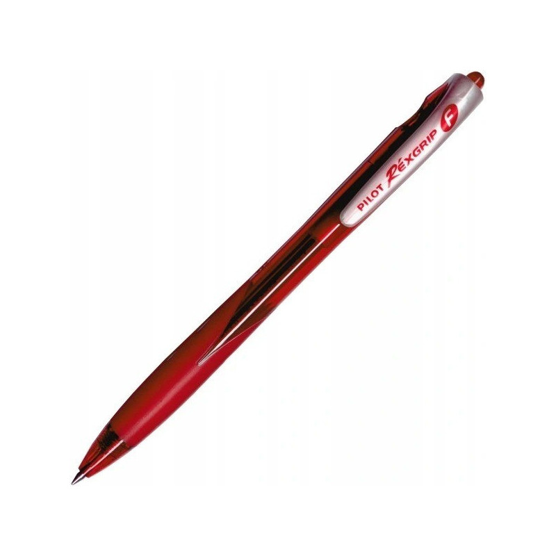 Długopis olejowy PILOT REXGRIP czerwony PIBPRG-10R-R