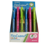 Długopis ścieralny FLEXI ABRA Colour mix kolorów obudowy wkład niebieski TT8061
