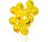Balony Emoty Party metaliczne (12szt.) 170-2347 FIORELLO