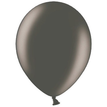 Balon metalic czarny 27 cm (100 szt.) 12M-090 ALIGA