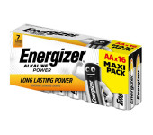 Bateria ENERGIZER Alkaline Power AA/LR6 alkaliczna MAXI PACK pudełko (16szt)