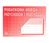K-3U Podatkowa księga przychodów i rozchodów A5 offset MICHALCZYKiPROKOP