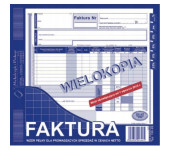 100-2E Faktura VAT 2/3 A4 80kartek wielokopia Michalczyk i Prokop