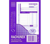 232-5 Rachunek A6 (pion) ory.+kop. 80k Michalczyk i Prokop