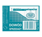 260-9 Dowód sprzedaży A7 80 kartek Michalczyk i Prokop