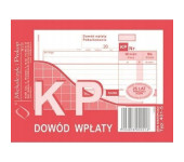 401-5 KP Dowód Wpłaty A6 80 kartek MICHALCZYK I PROKOP (kasa przyjmie)