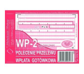 449-5M Polecenie przelewu (1+1) A6 80kartek Michalczyk i Prokop