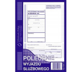 505-3 Polecenie wyjazdu służbowego A5 40kartek Michalczyk i Prokop