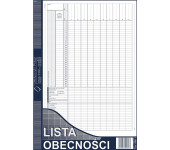 506-1 Lista obecności MICHALCZYK&PROKOP A4 40 kartek