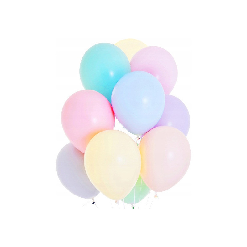 Balony 12` pastel mix (100szt.) 12P-MIX ALIGA