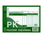 412-3 Polecenie księgowania A5 (oryginał +kopia ) 80k Michalczy k i Prokop