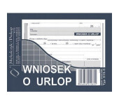 515-5 Wniosek o urlop MICHALCZYK&PROKOP A6 40 kartek