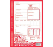 800-2 CMR A4 80kartek 1+4 międzynarodowy list przewozowy Michalczyk