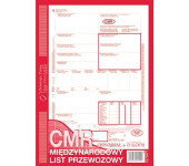 800-3 CMR A4 78kartek 1+5 międzynarodowy list przewozowy MICHALCZYK