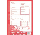 800-2N CMR A4 80kartek 1+4 numerowany międzynarodowy list przewozowy M&P