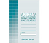 H-91-3 Rejestr mycia i dezynfekcji komory ładunkowej MICHALCZYK