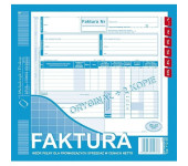 112-2E Faktura z osobnym wskazaniem nabywcy i odbiorcy 2/3A4 MICHALCZYK