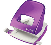Dziurkacz 5008 LEITZ fioletowy 30 kartek duży metalowy 50081062