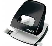 Dziurkacz 5008 LEITZ WOW metaliczny czarny 30kartek,10 lat gwarancji, 50081095