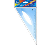 Ekierka prostokątna 19cm NIEBIESKA BL014-B TETIS