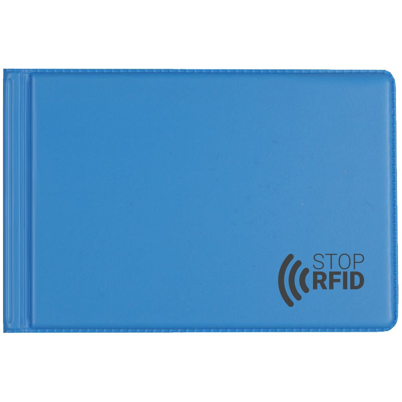 Etui na dokumenty z zabezpieczeniem RFID niebieskie ET-20-06 BIURFOL