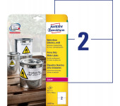 Etykieta A4 foliowa(20 arkuszy)210x148mm trwała 75g L4717-20 AVERY ZWECKFORM