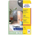 Etykiety kwadratowe 45x45mm (10 arkuszy||200 etykiet) 6252-10 AVERY ZWECKFORM
