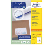 Etykiety białe ULTRAGRIP 97x67,7mm (200 arkuszy || 1600 etykiet) 3660-200 AVERY ZWECKFORM