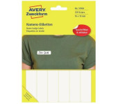 Etykieta identyfikatory imienne 76x19mm(10 arkuszy || 120etykiet) Sztuczny jedwab 51064 AVERY ZWECKFORM