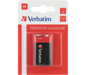 Bateria VERBATIM Premium Alkaline 9V/6LR61 alkaliczna blister (49924)