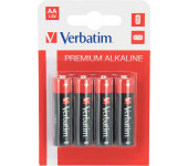 Bateria VERBATIM Premium Alkaline AA/LR6 1,5V alkaliczna blister (4szt) (49921)